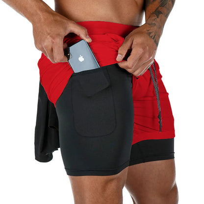 Men's Shorts 2 en 1