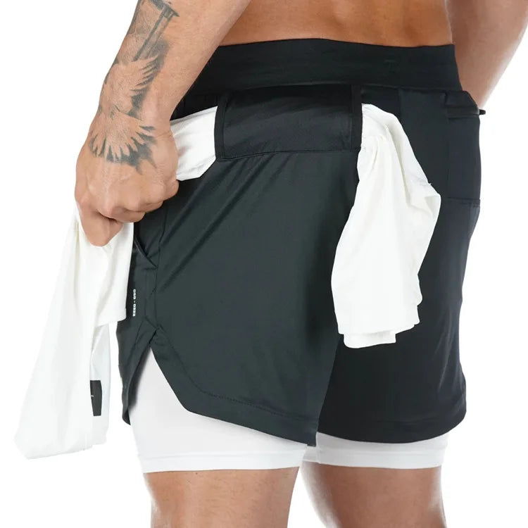 Men's Shorts 2 en 1