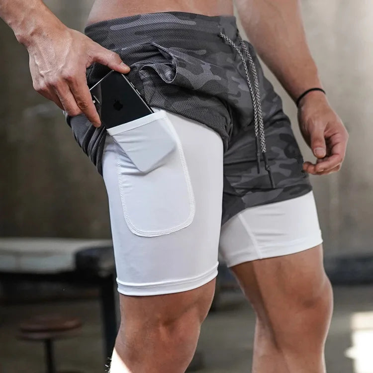 Men's Shorts 2 en 1
