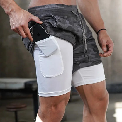 Men's Shorts 2 en 1
