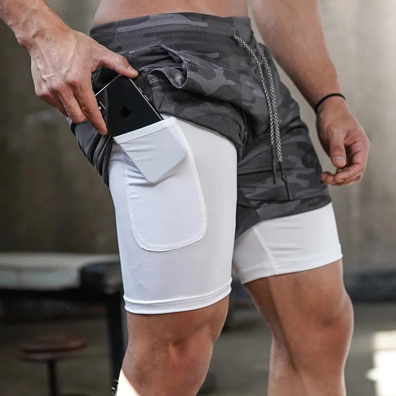Men's Shorts 2 en 1